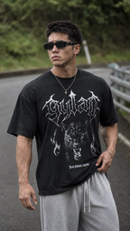 BLACK PANTHER GRAPHIC T-SHIRT / BLACK