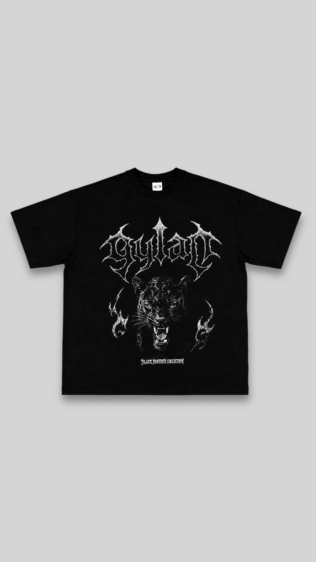 BLACK PANTHER GRAPHIC T-SHIRT / BLACK